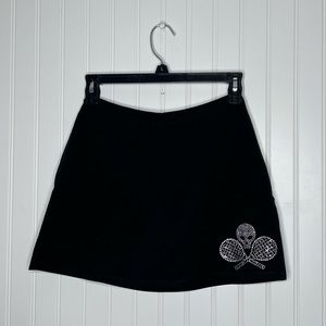 DTL Sport Down The Line Sportswear Blong Tennis Mini Skort Size Extra Small